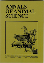 Annal of animal science- NBF